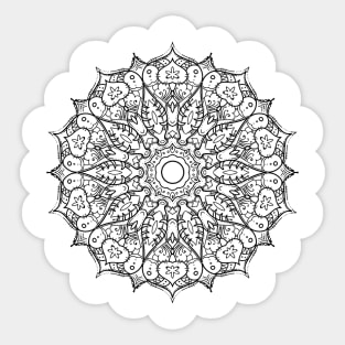 Mandala 2 Sticker